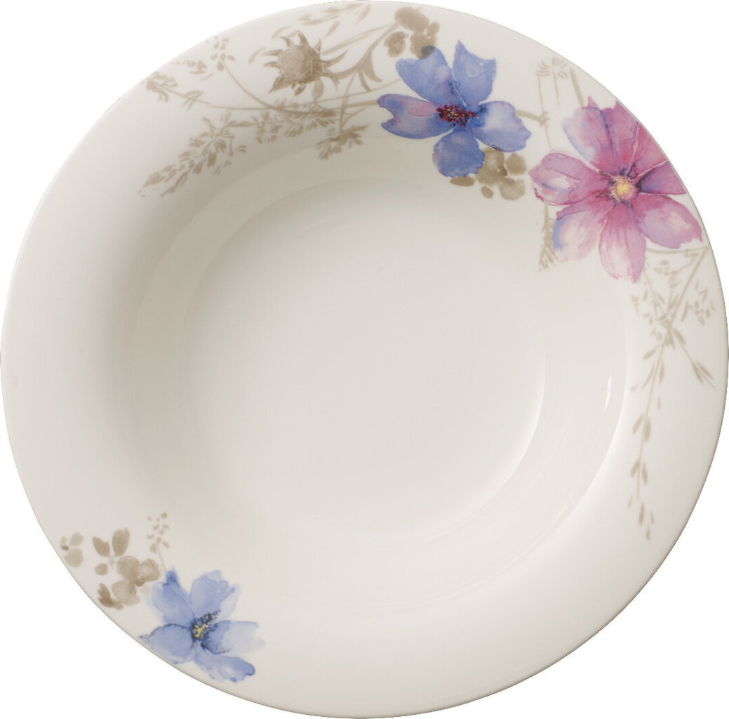 Zupas šķīvis Villeroy & Boch Mariefleur, 23cm, 0,4l cena un informācija | Trauki, šķīvji, pusdienu servīzes | 220.lv