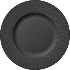 Тарелка Villeroy & Boch Manufacture Rock, 27 см цена и информация | Посуда, тарелки, обеденные сервизы | 220.lv
