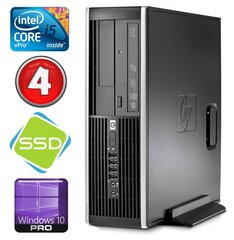 HP 8100 Elite SFF i5-650 4GB 120SSD DVD WIN10Pro [atjaunots] cena un informācija | Stacionārie datori | 220.lv