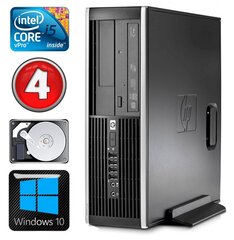 HP 8100 Elite SFF i5-650 4GB 250GB DVD WIN10 [atjaunots] цена и информация | Стационарные компьютеры | 220.lv