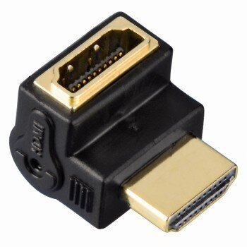 Hama - High Speed HDMI Angle Adapter cena un informācija | Kabeļi un vadi | 220.lv