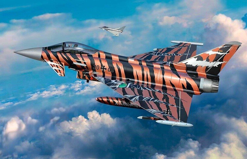 Līmēšanas modelis Revell Eurofighter Typhoon Bronze Tiger 1:144, 63 d. cena un informācija | Konstruktori | 220.lv