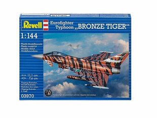 Клеящая модель Revell Eurofighter Typhoon Bronze Tiger 1:144 цена и информация | Конструкторы и кубики | 220.lv