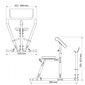 Skotu sols ar bicepsa piederumu KSSL115 цена и информация | Treniņu soli un stendi | 220.lv