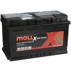 MOLL X-Tra Charge 85AH 800A 12V akumulators cena un informācija | Akumulatori | 220.lv