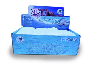 CTX-43 Флокулянт в картриджах 125гр., 1 кг. цена и информация | Садовые бассейны и товары для их ухода | 220.lv