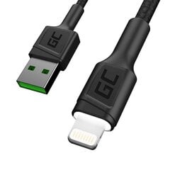 Green Cell KABGCSET02, USB/Lightning, 1.2 м цена и информация | Кабели и провода | 220.lv
