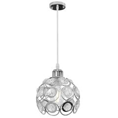 Piekaramā lampa Crystal Ball, Silver цена и информация | Настенный/подвесной светильник Eye Spot 11 BL, чёрный | 220.lv