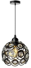 Piekaramā lampa Crystal Ball, Black cena un informācija | Lustras | 220.lv