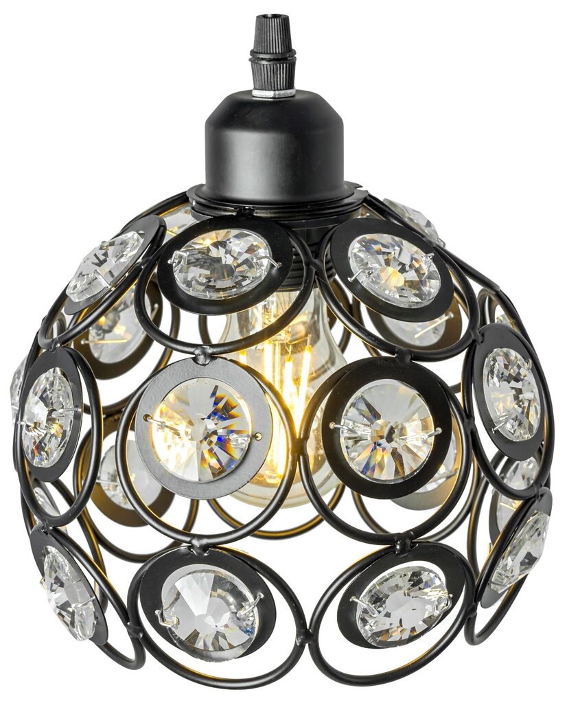 Piekaramā lampa Crystal Ball, Black cena un informācija | Piekaramās lampas | 220.lv