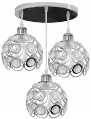 Piekaramā lampa Crystal Ball 3, Silver цена и информация | Настенный/подвесной светильник Eye Spot 11 BL, чёрный | 220.lv