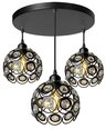 Piekaramā lampa Crystal Ball 3, Black