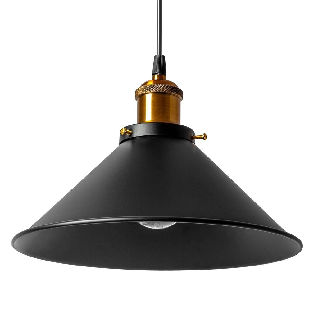 Griestu lampa Porto, Black cena un informācija | Piekaramās lampas | 220.lv