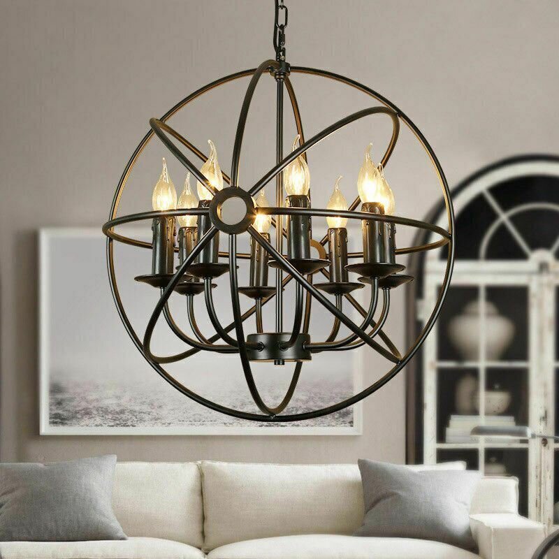 Piekaramā lampa Vintage Sphere cena un informācija | Lustras | 220.lv