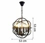 Piekaramā lampa Vintage Sphere cena un informācija | Lustras | 220.lv