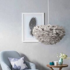 Piekaramā lampa Feather, Grey cena un informācija | Lustras | 220.lv