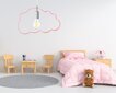 Bērnu piekaramā lampa Cloud, Pink cena un informācija | Lampas bērnu istabai | 220.lv