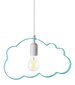 Bērnu piekaramā lampa Cloud, Blue cena un informācija | Lampas bērnu istabai | 220.lv