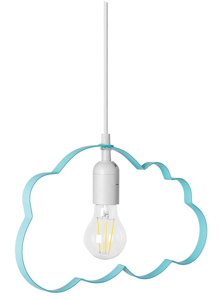 Bērnu piekaramā lampa Cloud, Blue cena un informācija | Lampas bērnu istabai | 220.lv