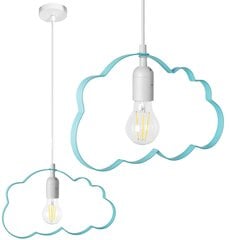 Bērnu piekaramā lampa Cloud, Blue cena un informācija | Lampas bērnu istabai | 220.lv