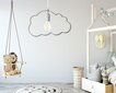 Bērnu piekaramā lampa Cloud, Grey цена и информация | Lampas bērnu istabai | 220.lv