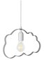 Bērnu piekaramā lampa Cloud, Grey цена и информация | Lampas bērnu istabai | 220.lv