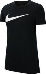 T-krekls sievietēm Nike, melns cena un informācija | T-krekli sievietēm | 220.lv