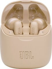 JBL Tune 225 TWS T225TWSGOLD цена и информация | Наушники с микрофоном Asus H1 Wireless Чёрный | 220.lv