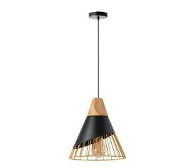 Piekaramā lampa Scandinavian A, Black/gold cena un informācija | Lustras | 220.lv