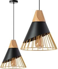 Piekaramā lampa Scandinavian A, Black/gold cena un informācija | Piekaramās lampas | 220.lv