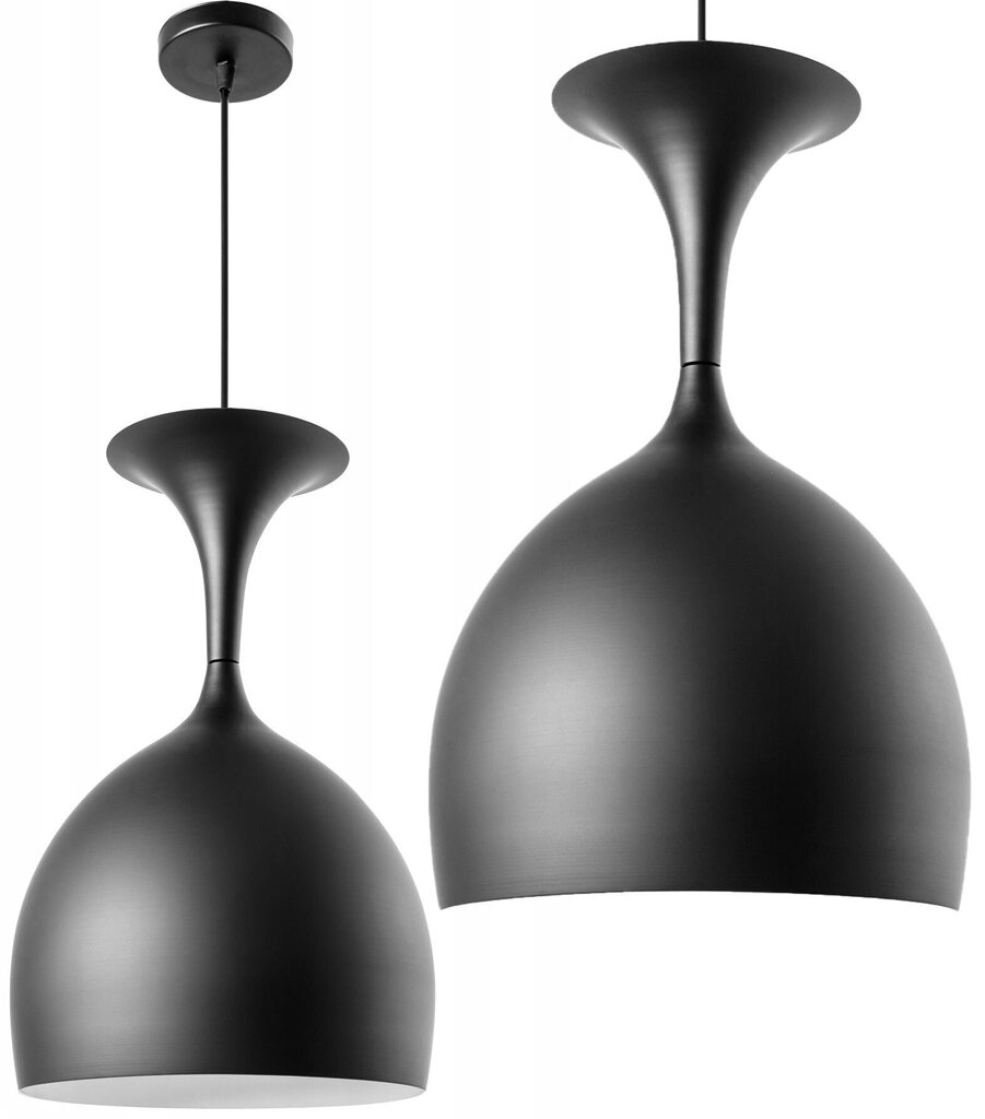 Piekaramā lampa Chalice, Black cena un informācija | Lustras | 220.lv