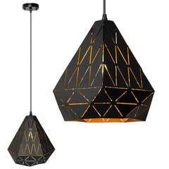 Piekaramā lampa Mosaic D, Black cena un informācija | Lustras | 220.lv