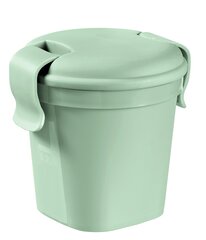 Контейнер для хранения пищевых продуктов Smart Eco To Go Cup M, 0,4 л, светло-зеленая цена и информация | Посуда для хранения еды | 220.lv