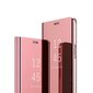 Mocco Clear View Cover Case For Samsung Galaxy A42 5G Pink cena un informācija | Telefonu vāciņi, maciņi | 220.lv