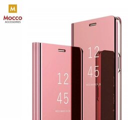 Mocco Clear View Cover Case Чехол Книжка для телефона Samsung Galaxy A42 5G Розовый цена и информация | Чехлы для телефонов | 220.lv