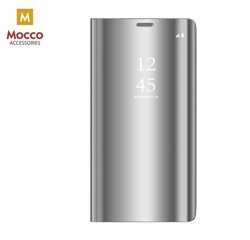 Mocco Clear View Cover Case For Samsung Galaxy A42 5G Silver cena un informācija | Telefonu vāciņi, maciņi | 220.lv
