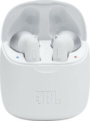 JBL Tune 225 TWS T225TWSWHT цена и информация | Наушники | 220.lv