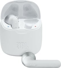 JBL Tune 225 TWS T225TWSWHT цена и информация | Наушники | 220.lv