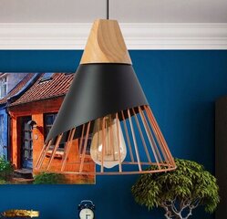 Piekaramā lampa Scandinavian A, Black/rose gold цена и информация | Люстры | 220.lv