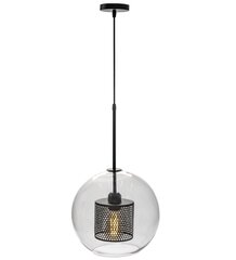 Piekaramā lampa Aura, 20 cm, Black цена и информация | Люстры | 220.lv