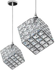 Piekaramā lampa Shiny Cube cena un informācija | Lustras | 220.lv