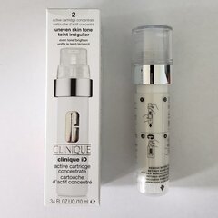 Sejas serums Clinique iD Active Uneven Skin Tone Cartridge, 10 ml cena un informācija | Serumi sejai, eļļas | 220.lv