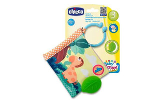 Мягкая книжка 1-2-3 CHICCO цена и информация | Игрушки для малышей | 220.lv