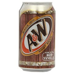 Gāzēts dzēriens A&W Root Beer, 355 ml cena un informācija | Atsvaidzinoši dzērieni | 220.lv