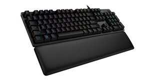 Проводная игровая клавиатура Logitech G513 Carbon GX (NO), черная цена и информация | Клавиатуры | 220.lv