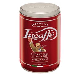 Молотый кофе Lucaffe Classic 250 г 80% арабика, 20% робуста цена и информация | Кофе, какао | 220.lv