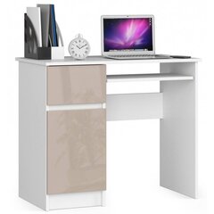 Письменный стол NORE Piksel, левый вариант, белый цена и информация | Компьютерные, письменные столы | 220.lv