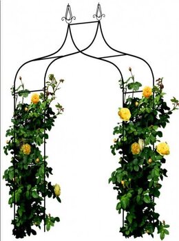 Арка для вьющихся растений Garden Line, 240 см цена и информация | Подставки для цветов, держатели для вазонов | 220.lv
