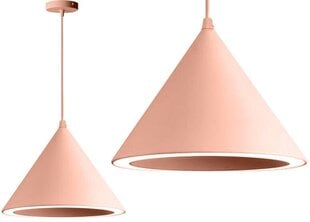 Piekaramā lampa Cone LED, Pink cena un informācija | Lustras | 220.lv