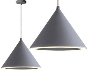 Piekaramā lampa Cone LED, Grey цена и информация | Люстры | 220.lv